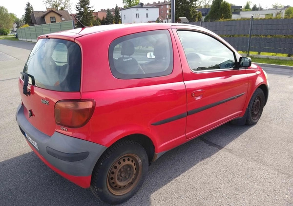 Toyota Yaris cena 6400 przebieg: 190000, rok produkcji 2005 z Katowice małe 137